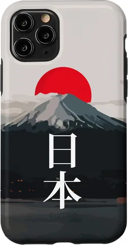 Miniatura 26 de Funda para iPhone 13 Pro Max Mt Fuji (Fujisan), Rising Sun y Kanji japonés