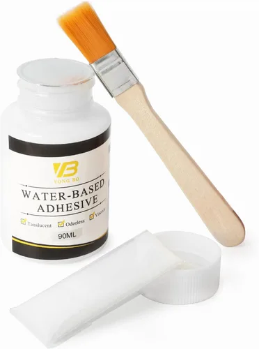 Kit de adhesivo dorado, hojas de oro, pintura de lámina dorada para arte artesanal, resina epoxi, vidrio, uso en madera (3.3 onzas líquidas +
