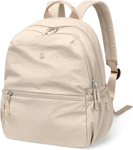 Miniatura 7 de GOLF SUPAGS Mini mochila de nailon ligero de 10 L para mujer, mochila de ciudad pequeña, mochila versátil para mujeres para compras y viajes