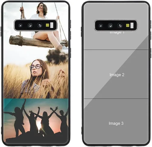 Miniatura 220 de Funda de teléfono personalizada para Samsung Galaxy S22+ / S22 Plus 5G, funda de TPU suave de vidrio templado antiarañazos personalizada con foto