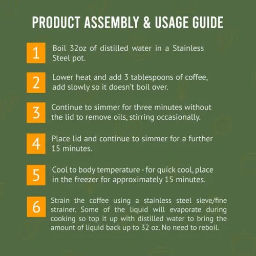 Miniatura 5 de Cor-Vital Enema de café de 5 libras, el mejor café orgánico para enema, café de enema orgánico, terapia aprobada por Gerson, limpieza desintoxicante