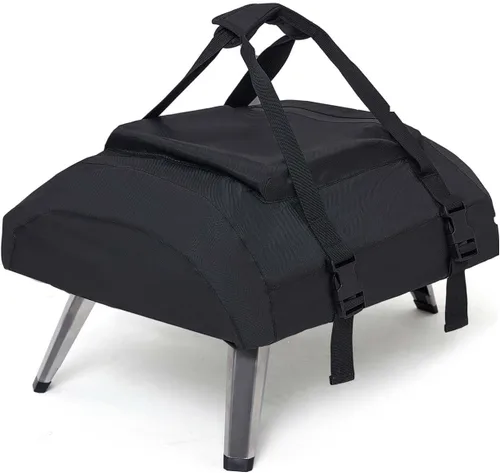 Miniatura 8 de NOELIFE Bolsa para Ooni Koda 12, funda de transporte portátil con bolsillos para accesorios de horno de pizza Ooni, bolsa de transporte acolchada