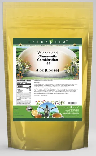Miniatura 2 de Té combinado de valeriana y manzanilla (suelto) (4 oz, ZIN: 513475)
