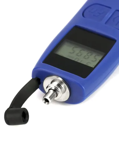 Miniatura 4 de QWORK Medidor de potencia óptica, -70 ~+10 dBm, con interfaz universal de 0.098 in, medidor de luz de fibra para probar 6 longitudes de onda