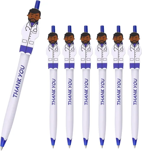 Lindos bolígrafos de doctor, bolígrafos de agradecimiento y cuidado, gran idea de regalo para médicos, asistentes de personal médico, trabajadores