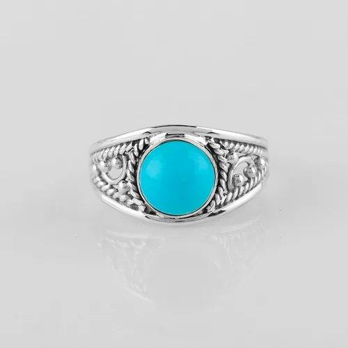 Miniatura 2 de 925 Sterling Silver Gemstones Statement Rings for Women & Girls