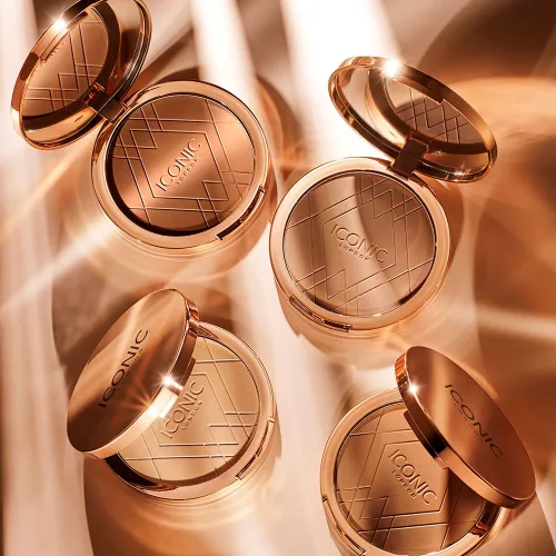Miniatura 6 de ICONIC LONDON Ultimate Bronzing Powder Polvo sedoso, bronceador con acabado mate impecable, libre de crueldad, maquillaje vegano Bronce cálido