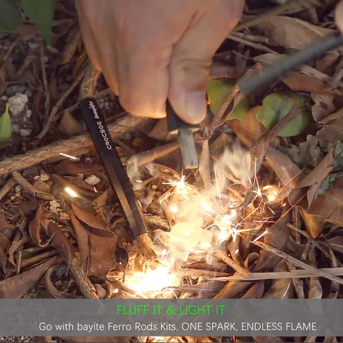 Miniatura 2 de Survival Wick - Kit de manguitos de tubo de fuelle impermeable y aluminio para arranque de incendios
