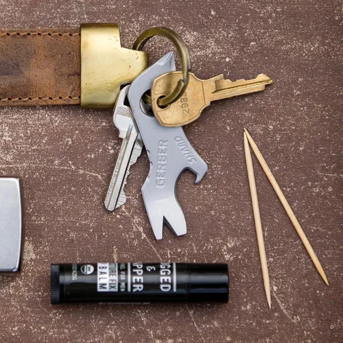 Miniatura 3 de Gerber Gear Shard - Llavero abrebotellas 7 en 1, multiherramienta con destornillador, regalos para papá, padres y hombres de hija, esposa o hijo
