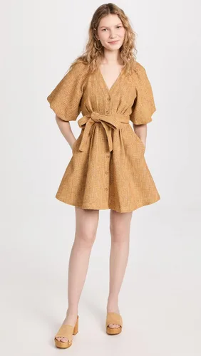 Miniatura 5 de Shoshanna Camero - Minivestido de tweed para mujer