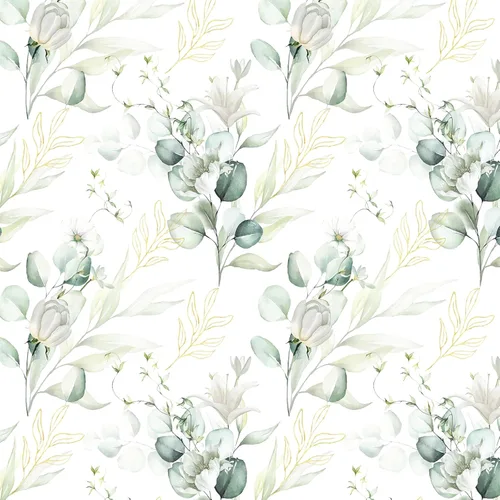 Miniatura 18 de Papel tapiz para despegar y pegar, papel tapiz floral bohemio de 17.5 x 78.7 pulgadas para dormitorio y baño, fácil de despegar, apto para inquilinos