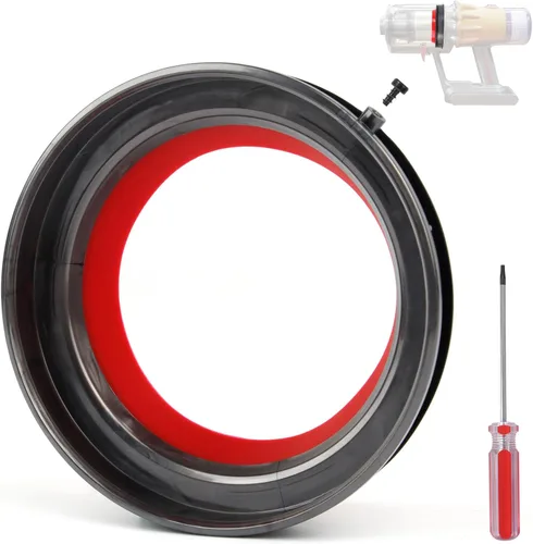 Anillo de sellado fijo para cubo de polvo compatible con Dyson V12 SV18 SV20 Detect Slim/Digital Slim Aspiradora de limpieza de recipiente de