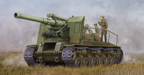 Miniatura 2 de Trumpeter Soviética S-51 self-propelled gun kit de modelo de plástico (escala 1/35)