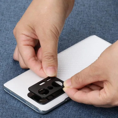 Miniatura 5 de Ibywind Protector de pantalla para Xiaomi 11T/11T Pro (5G), con 2 piezas de vidrio templado, 1 protector de lente de cámara, 1 película de fibra