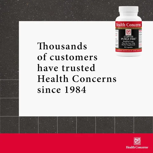 Miniatura 6 de Health Concerns Coptis Purge Fire Formula – Suplemento de apoyo para la piel, garganta, seno sinusal y el sistema inmunológico – Limpieza de hierbas