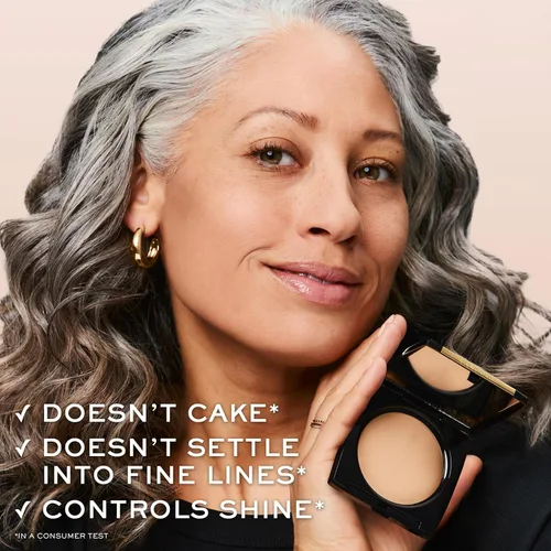 Miniatura 7 de Lancôme Base en polvo de doble acabado: acabado natural, cobertura transparente a completa, base de polvo de larga duración, controla el brillo 205
