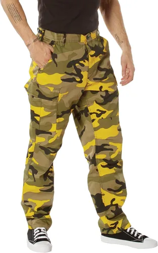 Miniatura 3 de Rothco - Pantalones tácticos de camuflaje estilo uniforme militar BDU, tipo cargo
