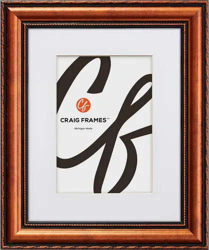 Miniatura 9 de Craig Frames Victoria, portarretratos de bronce adornado de 8 x 10 pulgadas para mostrar una foto de 5 x 7 pulgadas