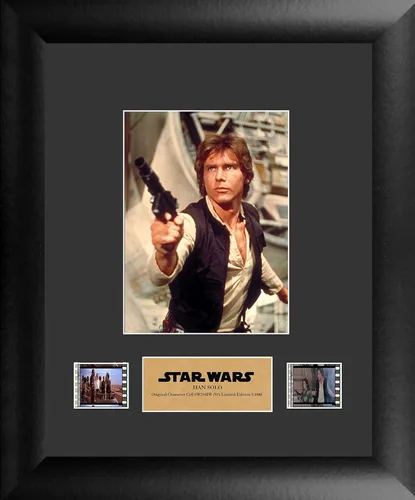 Miniatura 8 de FILMCELLS - Star Wars - Boba Fett - Presentación de arte mural de edición limitada de 11" x 13" - Incluye dos clips de película de 1.378 in SW283IW