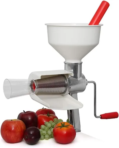Miniatura 3 de Johnny Apple Fabricante de Salsa de Manzana, Fabricante de Salsa de Tomate, Elimina Pieles y Semillas de los Productos, Modelo 250 Colador