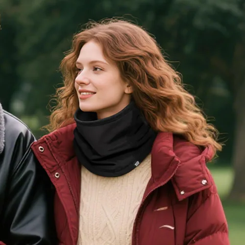 Miniatura 7 de LONGLONG Calentador de cuello de invierno para hombres, máscara de esquí de forro polar para la cara de las mujeres, bufandas a prueba de viento