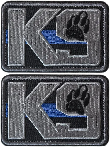 Miniatura 28 de 10 Piezas de Emblema de Servicio para Perros K9 "Por Favor No Me Acaricien" en Entrenamiento Sin Tocar Insignia Completa Bordada para Arnés