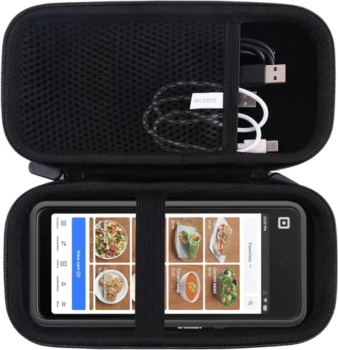Miniatura 4 de WAIYUCN Estuche de transporte duro compatible con Square Handheld - Estuche portátil para máquina de tarjetas de crédito POS (negro)