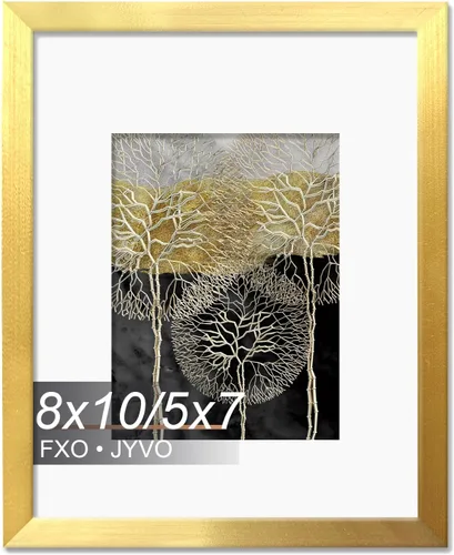 Miniatura 74 de Fxojyvo Marco de Fotos de 4x6, Muestra Foto de 3.5x5 con Paspartú o 4 x 6 Sin Paspartú, Liviano y de Alta Transparencia Marco de 4 por 6 para Pared