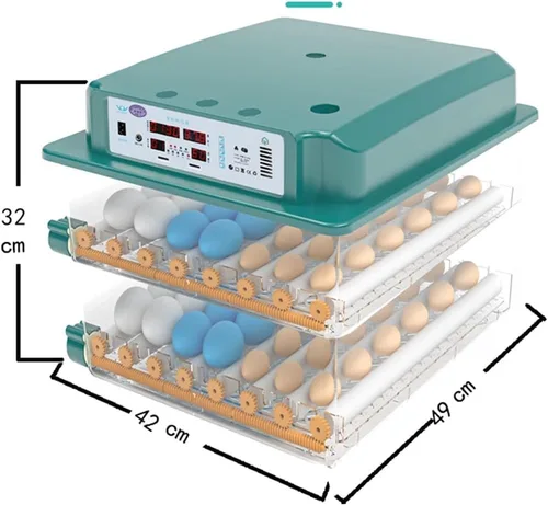 Miniatura 8 de Incubadora automática de pollo para criar huevos 98/120 Incubadora automática de huevos Incubadora de huevos de ganso pájaro Incubadora de 120 Huevos