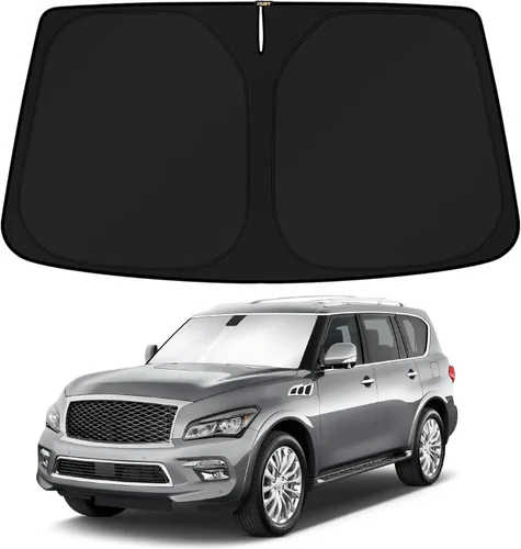 Miniatura 120 de KUST - Parasol plegable para parabrisas para Ford Ranger, accesorios 2019-2025 2026, parasol personalizado para ventana, protector solar plegable