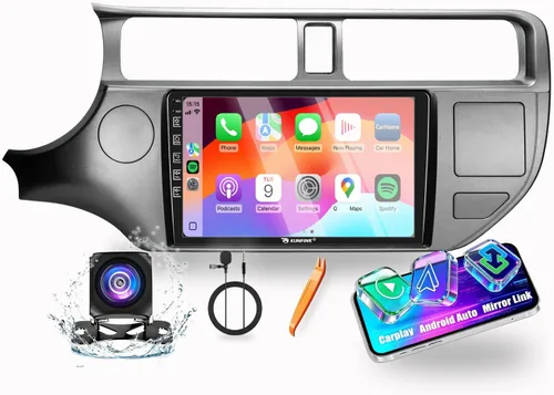 Miniatura 12 de Para Kia Rio 2016-2017 LHD Car CarPlay Android Navegación Automática Estéreo GPS Radio Reverse Cámara Pantalla 9 "IPS Pantalla Táctil Headunit