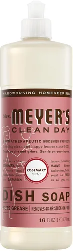 Miniatura 52 de Mrs. Meyer's - Detergente líquido para platos, aroma a pinos de Iowa, fórmula biodegradable, edición limitada, paquete de 3 unidades, 16 fl oz