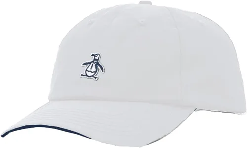Original Penguin Gorra de béisbol ajustable con correa trasera con logotipo