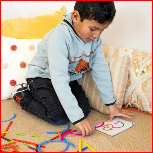 Miniatura 6 de Ventaja para aprendizaje 21365 Junior Geostix, Grado: Jardín de infantes hasta 5, Plástico.