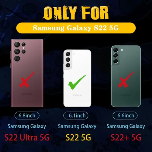 Miniatura 80 de Funda para Samsung Galaxy S22 - Funda de Teléfono para Mujeres Chicas Lindas Cubierta Diseño Único Estético Genial para Adolescentes Kawaii Fresa