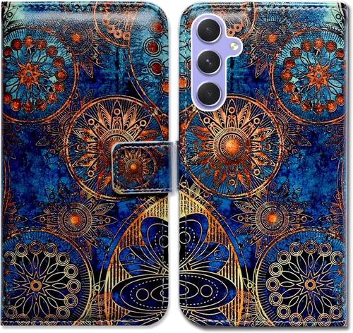 Miniatura 18 de Bcov Funda para Galaxy A54, diseño de pájaro negro y verde con tapa para teléfono con ranura para tarjeta y soporte para Samsung Galaxy A54 5G
