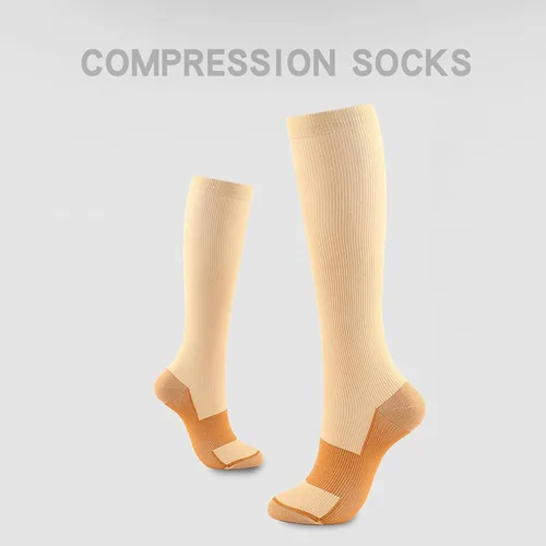 Miniatura 4 de El mejor apoyo para enfermeras, correr, senderismo, calcetines de compresión para mujeres y hombres, el mejor apoyo para enfermeras, atletismo