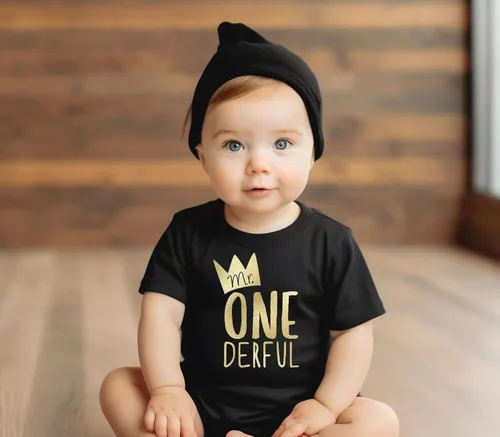 Miniatura 5 de Mr One-Derful - Camiseta de béisbol para niño de primer cumpleaños