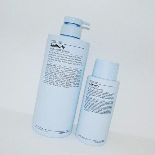 Miniatura 2 de J Beverly Hills Blue Addbody Champú voluminizador con aceite de vitamina E para cabello fuerte, (3 onzas, 12 onzas)
