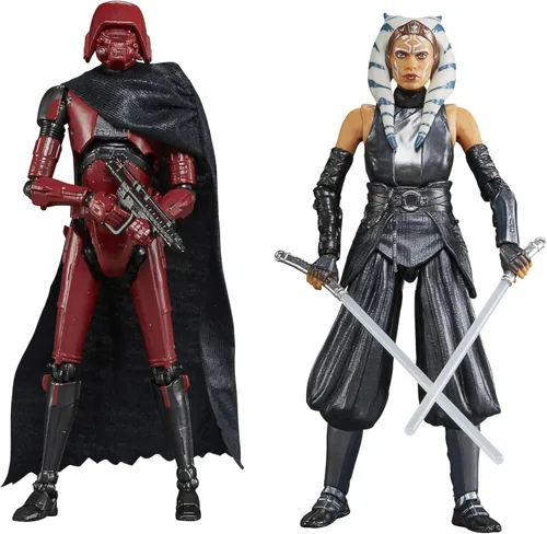 STAR WARS The Black Series Ahsoka Tano & HK-87 Assassin Droid, Ahsoka - Figuras de acción de 6 pulgadas, paquete de 2, a partir de 4 años (exclusivo