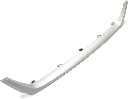 Miniatura 2 de HECASA Moldura de rejilla delantera compatible con Toyota Venza 2013-2016 de repuesto de moldura de parachoques pintada plateada para TO1044113