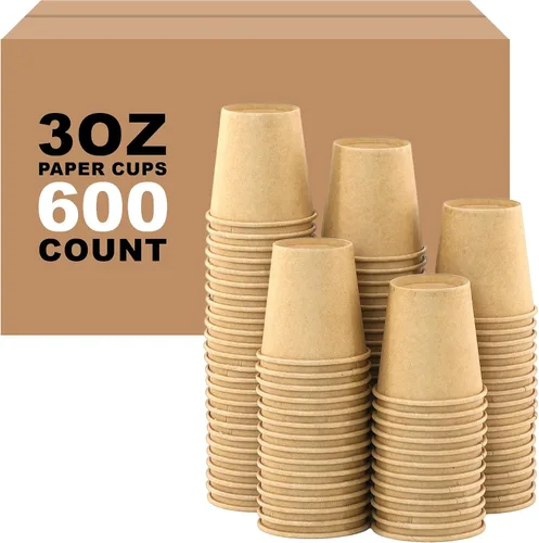 Miniatura 21 de Paquete de 100 tazas de café desechables de pared ondulada corrugada de 16 onzas con tapas y pajitas, tazas aisladas resistentes para bebidas