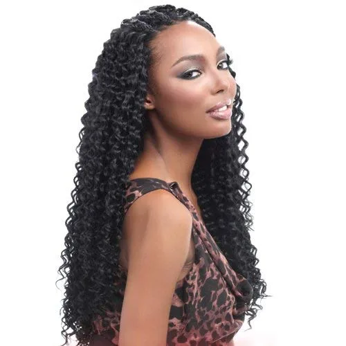 Harlem125 Trenzas de pelo sintético Kima Braid Brazilian Twist de 20 pulgadas (paquete de 4, 1)