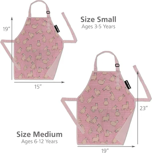 Miniatura 3 de Urban Infant Delantal Pequeño Ayudante para Niños - Delantal para Cocinar, Arte y Jardinería Infantil - Gran Regalo para Niños Pequeños y Niñas