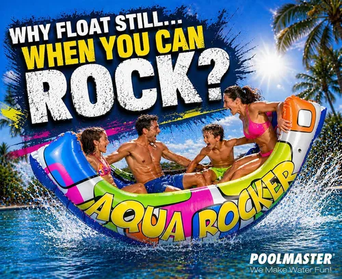 Miniatura 2 de Poolmaster Flotador de piscina, Aqua Rider 88 de largo x 52 de ancho, desinflado