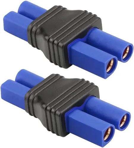 EC3 conector macho a EC5 hembra conector adaptador para RC Lipo batería EC3 a EC5 adaptador (2 unidades)