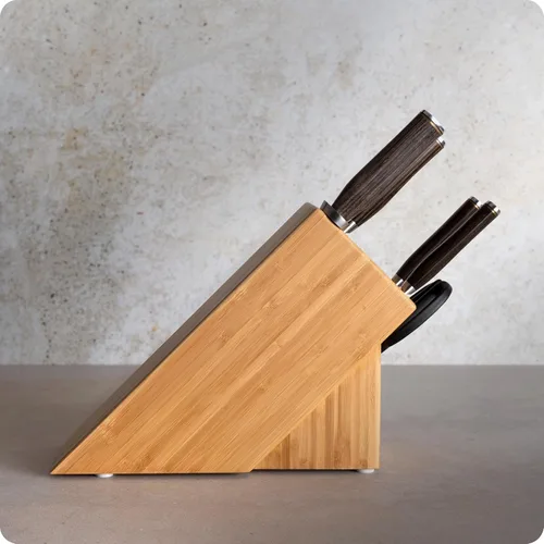 Miniatura 5 de Shun Premier - Juego de bloques esenciales de 7 piezas, incluye chef de 8 pulgadas, pelado de 4 pulgadas, utilidad de 6.5 pulgadas, cuchillos de pan