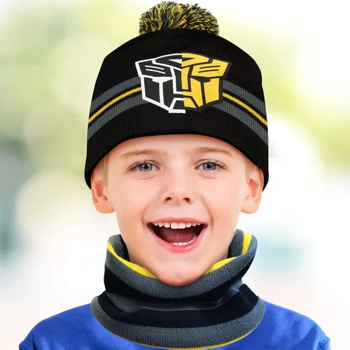 Miniatura 3 de Hasbro Transformers - Gorro de invierno, guantes y bufanda de polaina, 3 piezas