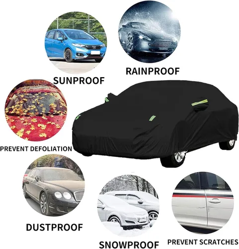 Miniatura 2 de Ajuste personalizado para funda de auto Audi, para todo tipo de clima, impermeable, para todo tipo de clima, protección UV, resistente al viento