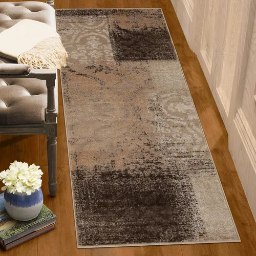 Miniatura 10 de Superior Alfombra de pasillo de interior, cubierta de alfombra de felpa, perfecta para pasillos, entrada, oficina, sala de estar, madera dura